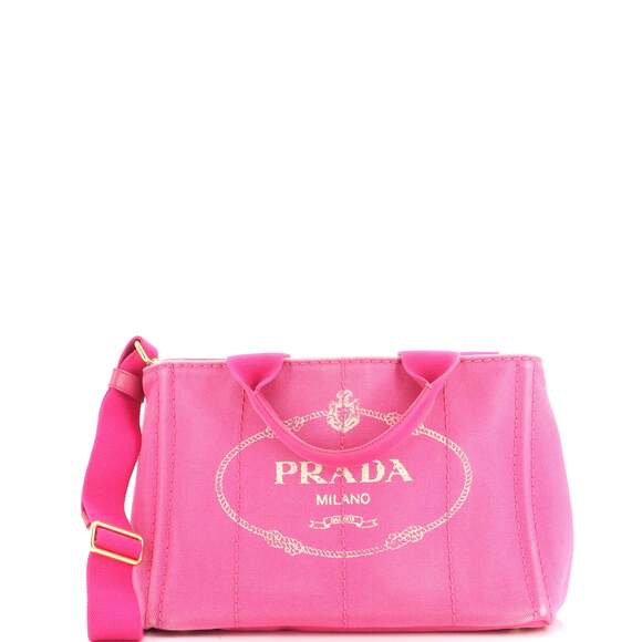 Prada | Bags | Prada Canapa Convertible Tote Canvas 334574p84b